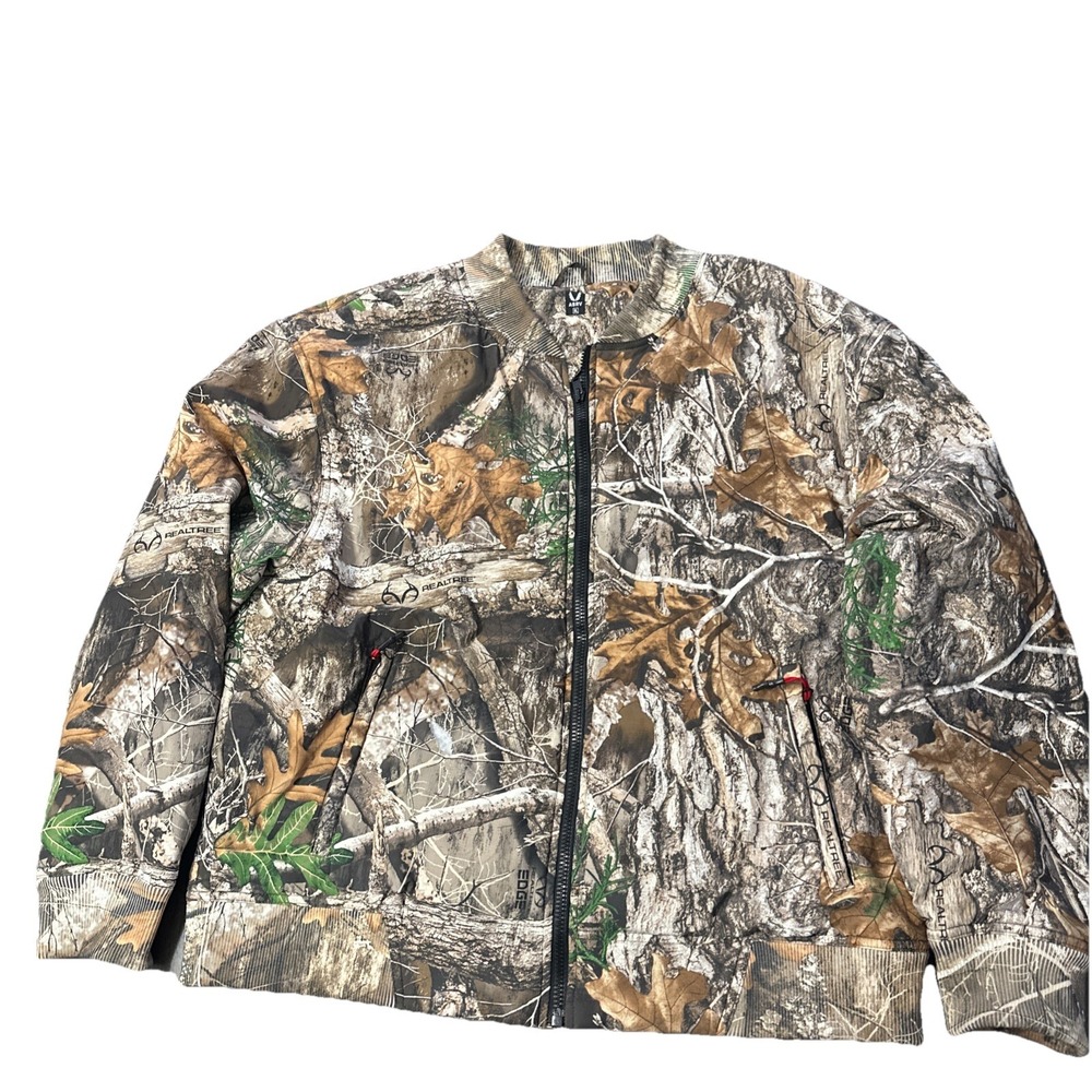 ASRV Jacket Ripstop Insualted Bomber Realtree Edge camo Mens XL
